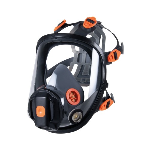 Respiratore Maschera Facciale Intera Anti Gas Bi-Filtro