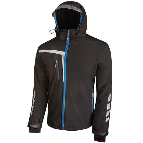 Giacca Da Lavoro Softshell U Power Quick Nera