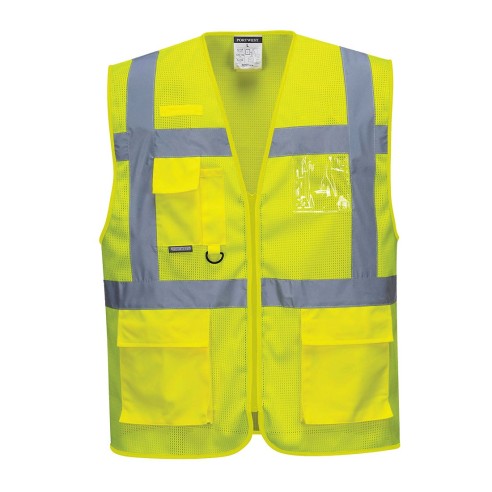 Gilet Traspirante Ad Alta Visibilita Giallo Portwest Athens Meshair