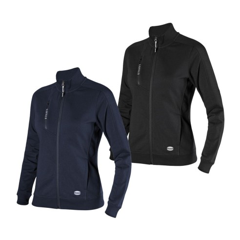 Felpa da Lavoro Donna Diadora Athena Full Zip