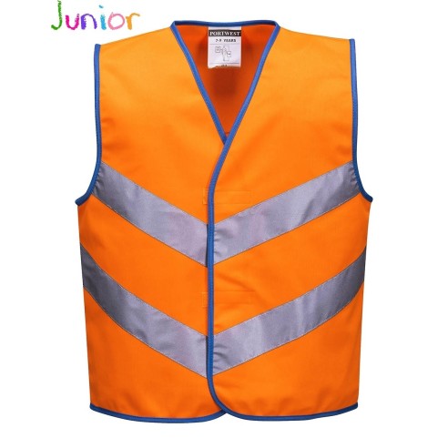 Abbigliamento Alta Visibilità | Gilet Ad Alta Visibilita Junior Arancione