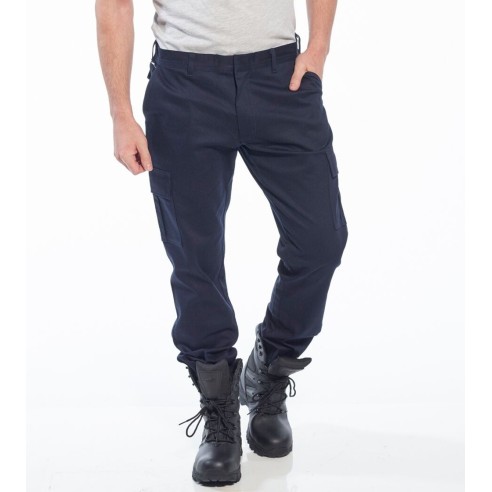 Pantaloni da lavoro comodi ed economici  Elasticizzati Combat Blue