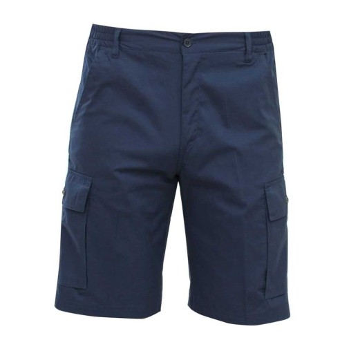 Bermuda da Lavoro 100% Cotone Siggi Derby -Blue