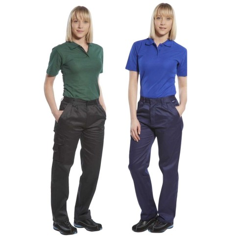 Pantaloni da Lavoro Donna | Portwest Combat Neri