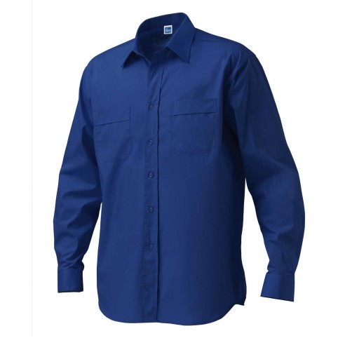 Camicia da Lavoro Maniche Lunghe Siggi King - Bluette