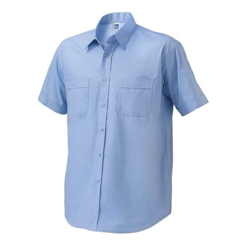 Camicia da Lavoro Mezze Maniche Siggi King - Celeste