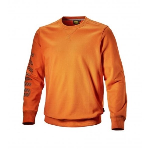 Felpa da Lavoro Diadora Sweatshirt Falcon Arancione