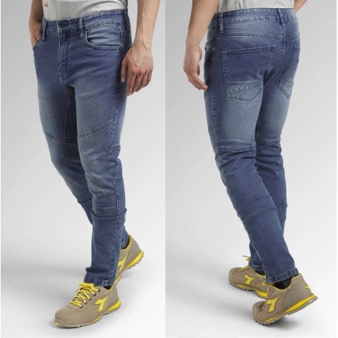 Jeans da Lavoro Diadora Pant Stone 6 PKT Light